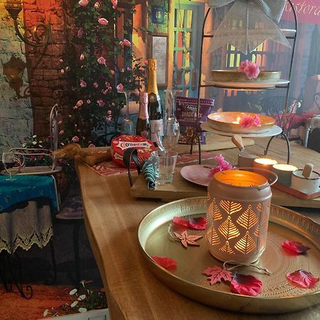 Romantisch Wellness Appartement Met Prive Hottub Sauna Gamesroom Den Ham Luaran gambar